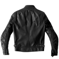 Leather motorcycle jacket SPIDI MACK BLACK