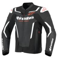 Leather jacket ALPINESTARS GP FORCE V2 BK/WHT