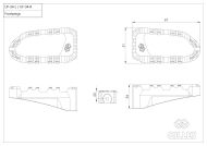 Set suporturi PRO-X ENDURO RIDE GILLES RGK-470-UF34-SET-B