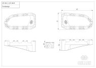 Set suporturi PRO-X ENDURO RIDE GILLES RGK-950-UF34-SET-B