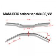 BARRACUDA HANDLEBAR 28/22 BLUE