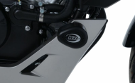 Dopuri de protecție R&G RACING Aero Crash Protectors Negre Honda CB125R Neo Sport 18-20