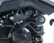 R&G RACING Aero Crash Protectors Black Honda MSX125 17-20