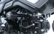 R&G RACING Aero Crash Protectors Black Honda MSX125 17-20
