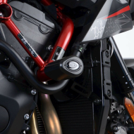 Краш тапи R&G RACING Aero Crash Protectors Black Kawasaki ZH2 20-25