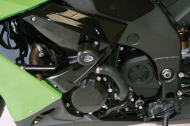 Краш тапи R&G RACING Aero Crash Protectors Black Kawasaki ZX10R 08-10