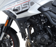 Dopuri de protecție R&G RACING Aero Crash Protectors Negre Triumph Tiger 1050 Sport 15-21