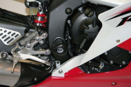Краш тапи R&G RACING Lower Aero Crash Protectors Black Yamaha YZF-R6 06-21