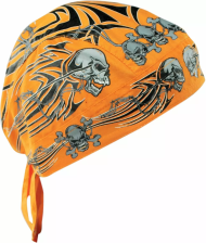 Кърпа за глава FLYDANNA ORNG TRIBAL SKUL