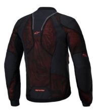 Summer motorcycle jacket ALPINESTARS TROOP-AIR PRO BLACK/RED