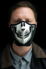Маска за лице GLOW SKULL