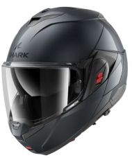 SHARK OXO BLANK Gun Metal modular helmet