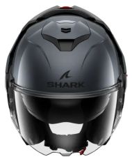 SHARK OXO BLANK Gun Metal modular helmet