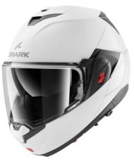 Modular helmet SHARK OXO BLANK Pearly White