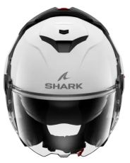 Modular helmet SHARK OXO BLANK Pearly White