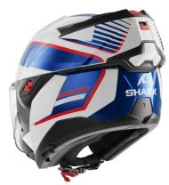 Modular helmet SHARK OXO SIKTER White Chrome Blue