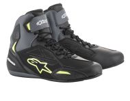 Мото боти ALPINESTARS FASTER-3 DRYSTAR BLACK YELLOW FLUO