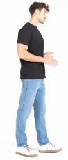 Motorcycle jeans JOHN DOE TAYLOR MONO LIGHT BLUE