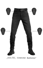 Motorcycle jeans PANDO MOTO BOSS DYN 01 - Slim-Fit Cordura® and BALISTEX