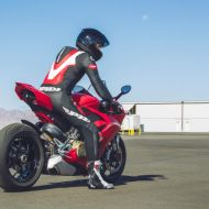 Motorcycle team SPIDI LASER PRO PERFORATED RED