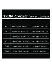 Motorcycle cover SECA COVER TOP CASE