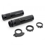 Motorcycle grips BARRACUDA B-LUX RACING GRIPS BLACK