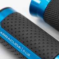Motorcycle grips BARRACUDA B-LUX RACING GRIPS BLUE