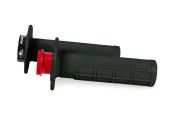 Motorcycle grips RACETECH Lock On Black
