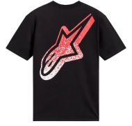 Tricou motocicletă ALPINESTARS METEOR NEGRU