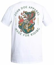 Tricou Moto JOHN DOE SNAKE II WH