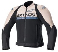 Motorcycle jacket ALPINESTARS SMX AIR Brun/Black/Blue