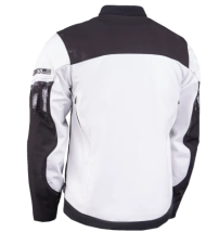 ICON Merc3™ ANOMALY WHITE Moto Jacket