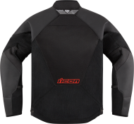 Motorcycle jacket ICON MESH AF LEATHER CE RD