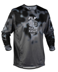 Motocross shirt FLY RACING Kinetic Blur- Black/Grey