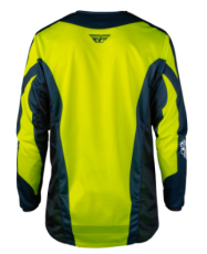 Мотокрос блуза FLY RACING Kinetic Fade - Hi-Vis/Navy/White