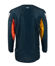 Motocross jersey FLY RACING Kinetic Mesh Jersey Navy / Orange