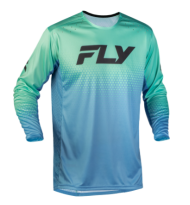 Motocross shirt FLY RACING Rayce Sonar Teal/Aqua