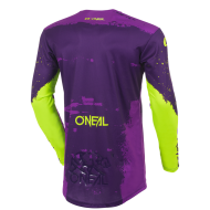 Мотокрос блуза O'NEAL MAYHEM PAINT PURPLE/NEON YELLOW V.27