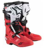 Μπότες μοτοκρός ALPINESTARS TECH 10 ENDURO BRIGHT ΚΟΚΚΙΝΟ/ΜΑΥΡΟ/ΛΕΥΚΟ