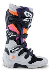Μπότες μοτοκρός ALPINESTARS TECH 7 BLK/LT GY/ORG FL/MAG