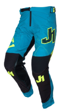 Παντελόνι Motocross Just1 J-Flex 2.0 Frontier Teal Μαύρο/Κίτρινο Φλουό