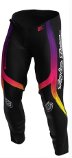 Pantaloni Motocross TROY LEE DESIGNS SE Pro Stripes - Negru/Multicolor