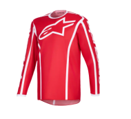 Мотокрос джърси Alpinestars FLUID APEX RED/WHITE