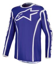 Мотокрос джърси Alpinestars FLUID APEX V2 BLUE/WHITE