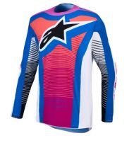 Мотокрос джърси ALPINESTARS TECHSTAR MAVEN WHITE/CL/BL
