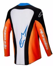 Мотокрос джърси Alpinestars TECHSTAR MELT ORANGE/BLUE