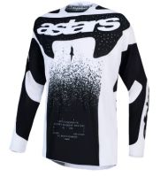 Мотокрос джърси ALPINESTARS TECHSTAR SWAN WHITE/BLACK