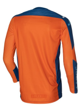 Tricou Motocross Just1 J-Flex 2.0 District Albastru/Portocaliu
