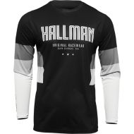 Tricou Motocross THOR HALLMAN DIFFER DRAFT NEGRU/ALB
