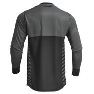 Tricou Motocross THOR HALLMAN DIFFER SLICE CHARCOAL/NEGRU